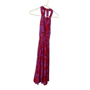 Anthropologie Abel The Label Women's Charlotte Halter Maxi Dress - Medium